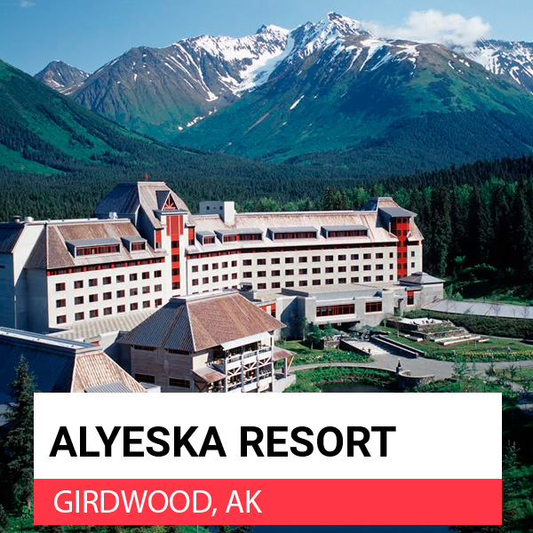 Alyeska Resort  Alaska Hotel, Ski Hill and Basecamp